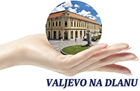 Valjevo na dlanu logo